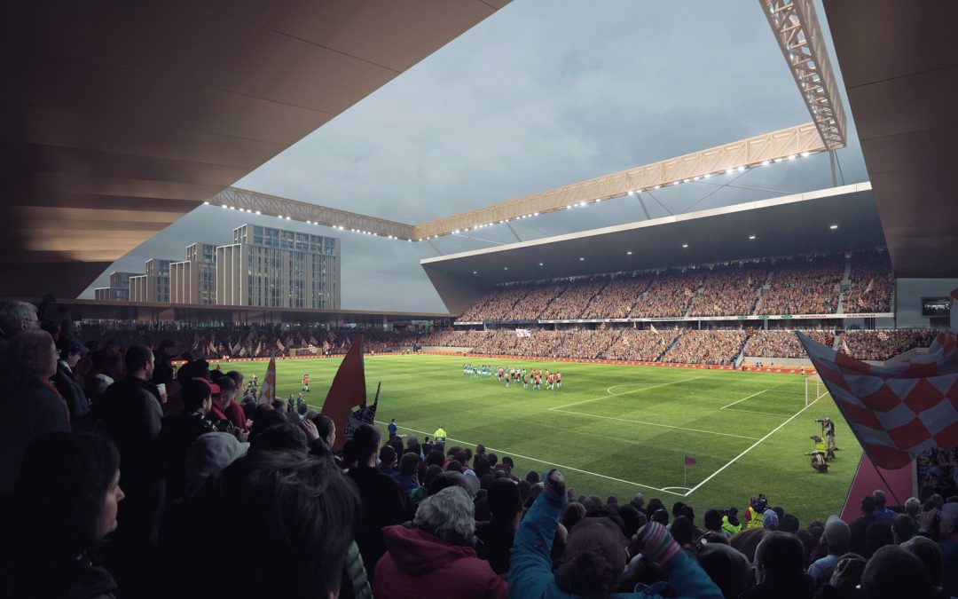 Kids ‘gasped’ at Power Court football stadium plans