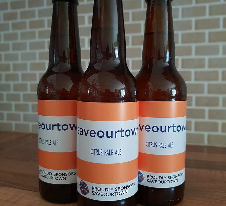 Raise a Glass to #saveourtown with Limited Edition Brew